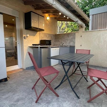 Marseillan Plage Studio Independant Extérieur photo