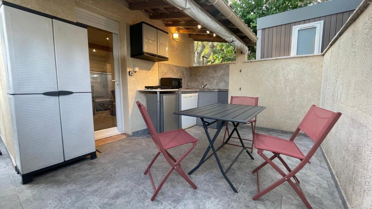 Marseillan Plage Studio Independant Extérieur photo